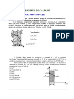 Transferul de Caldura Prin Conductie - Aplicatii