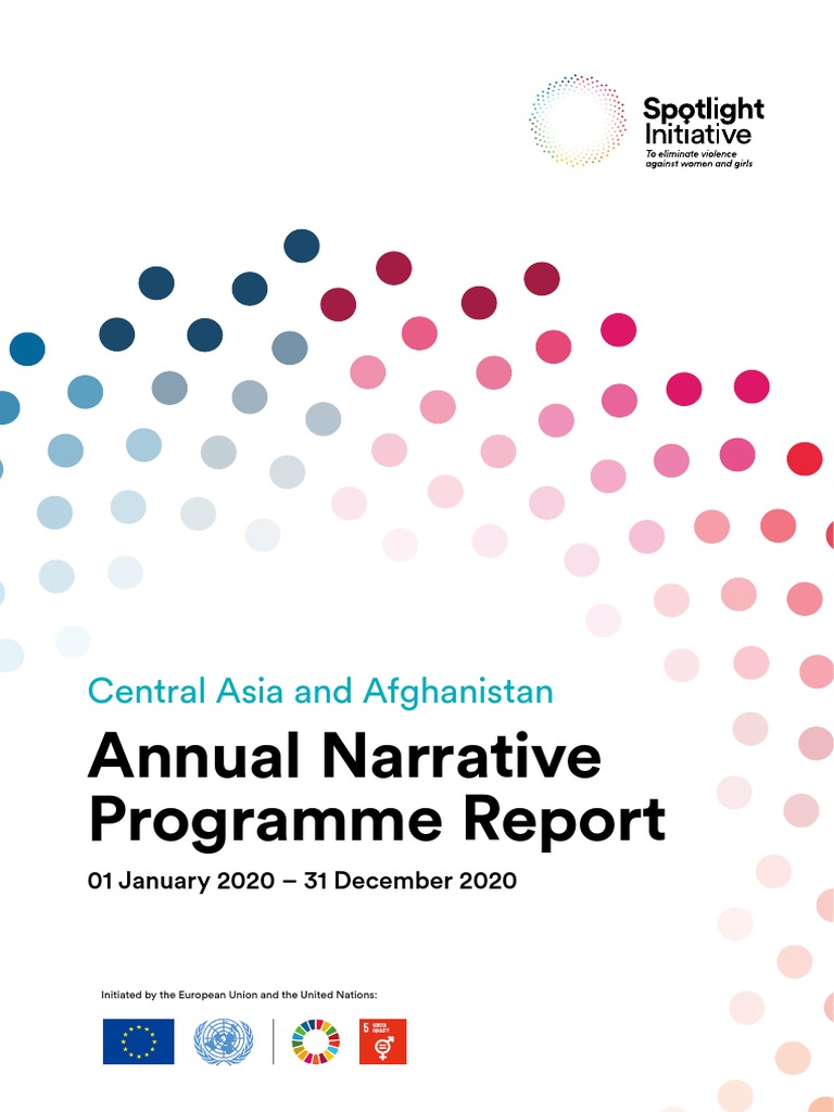 Annual Narrative Programme Report: Central Asia and Afghanistan | PDF ...
