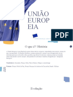 União Europeia: História, Evolução e Instituições