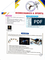 Biomechanics & Sports