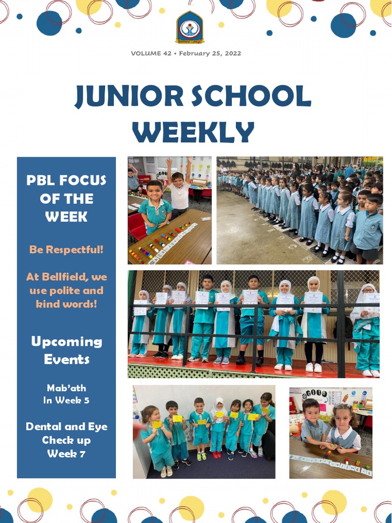 Junior School Weekly Term 1 Week 4 2022 | PDF | Abrahamic Religions