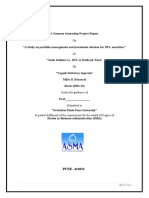 A Study on Portfolio Management and Investment Decisions for IIFL Securities