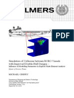 Dble Hull Collision CFD