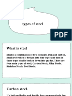 Types of Steel