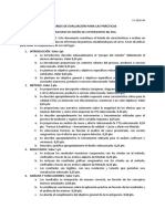 Criterios de Evaluación para Las Prácticas