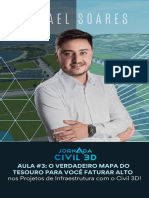 Como faturar alto com projetos de infraestrutura usando o Civil 3D