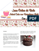 Receitas de bolo sem glúten e sem lactose e brigadeiros light