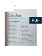 Class XII Physical Education Cricket Topic Guide