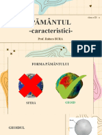 Pamantul - Caracteristici - IX