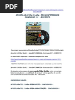 Download APOSTILA EsFCex - EsAEx - AREA ENFERMAGEM - CONCURSO 2011 - EXRCITO by Editora Multimdia SN61935827 doc pdf