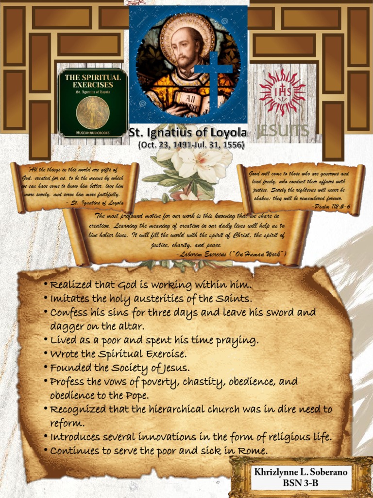 St. Ignatius of Loyola (Poster) | PDF
