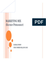 Marketing Mix-2015