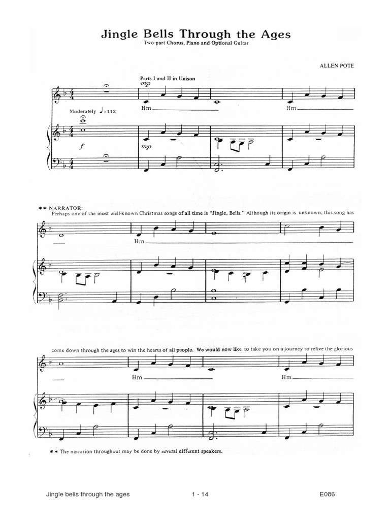jingle bells music sheet pdf free download