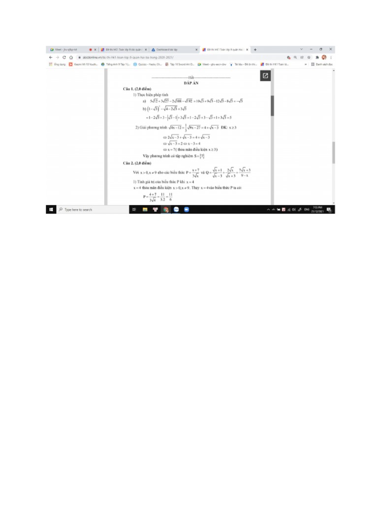 Toán | PDF