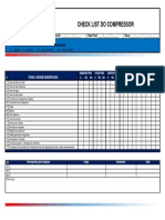 Check List Do Compressor