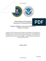 2022 10 FBI-DHS Strategic Intelligence Assessment and Data on Domestic Terrorism