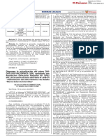 Normas Legales: Artículo 2.-Dejar Subsistente Los Demás Artículos de