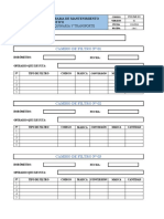 Para Registrar Filtros