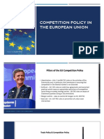 5-1 - Competition Policy of The EU - Antitrust-Cartels-Mergers-State Aid - Sectors