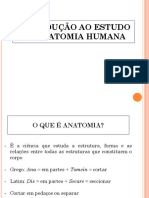 01 Introdução Ao Estudo Da Anatomia Humana