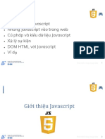 Giới Thiệu JavaScript