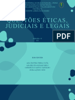 Questões Éticas, Judiciais e Legais