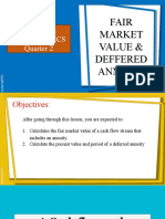 Lesson 3 - Q2 - Fair Market Value and Deferred Annuity