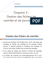 Cours Administration Chap 5 Gestion Des Fichiers de Contrôles Et de Journalisation