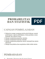 ANALISIS STATISTIK