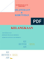 Ips Kelas Vii SMT 2 Kelangkaan Kebutuhan