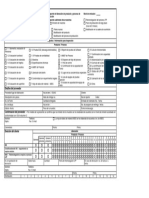 VDA Volume 2 Appendix 5 Cover Sheet Espanol