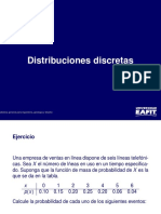 Distribuciones Discretas