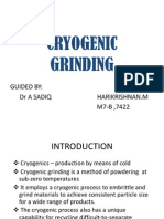 Cryogenic Grinding