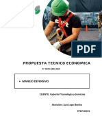 Propuesta Economica 0044 - 2023-EMP-S&C - MANEJO DEFENSIVO