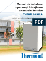 TH001090 - Therm 90 KD.A, Manual utilizare, instalare, intretinere