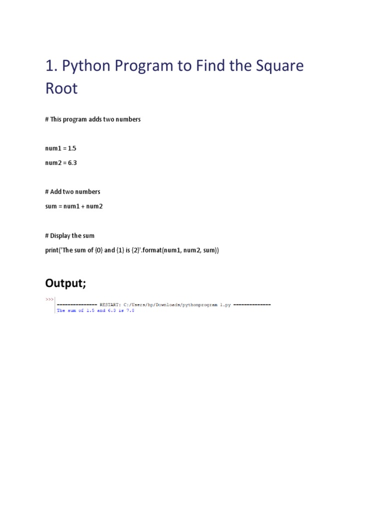 Python Code | PDF