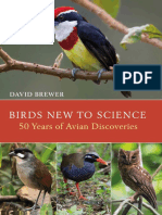 Birds New To Science