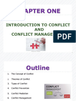 1-Introduction To Coflict and Conflict MGT