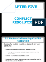 5 Conflict Resolution