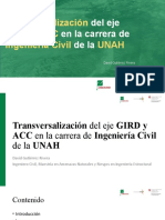 Transversalización de GIRD y ACC IC-UNAH v4.2 - Foro Zamorano