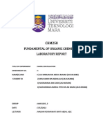 Experiment 5 CHM258