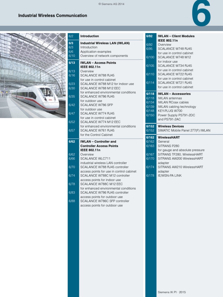Siemens SIMATIC NET IKPI Chap06 Industrial Wireless Communication