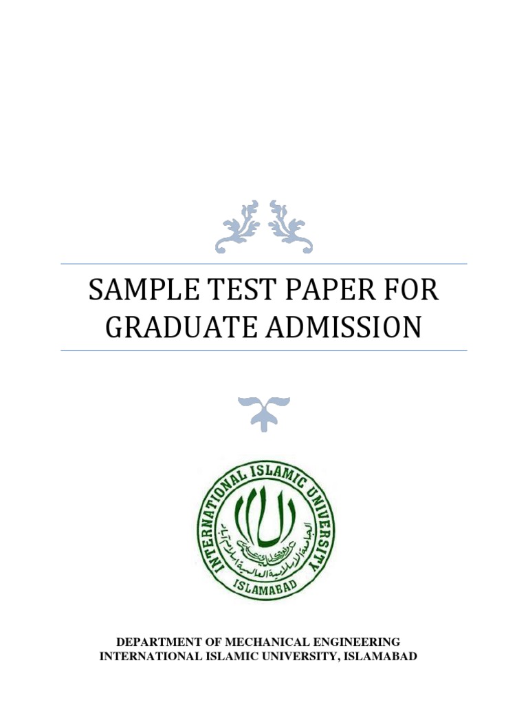 National Graduate Admission Test Result