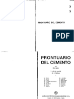 Prontuario Del Cemento