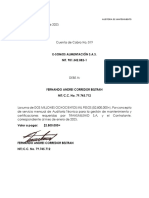 6.019 Cuenta de Cobro Auditoría Técnica