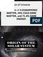 1.2origin of The Solar System