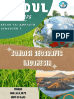 Modul Ajar IPS - Kondisi Geografis Indonesia - Fase D