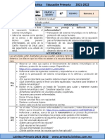 Octubre - 4to Grado Ciencias Naturales (2021-2022)