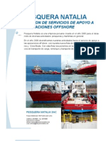 Pesquera Natalia Division Apoyo Operaciones Off Shore Rev 2011-1