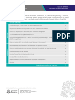 Plan de Estudios Esp Derecho Administrativo - Universidad Del Rosario